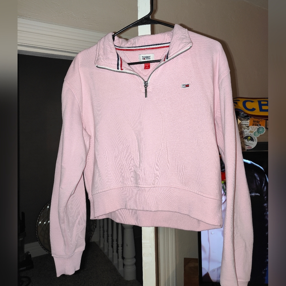 Cropped Quarter Zip